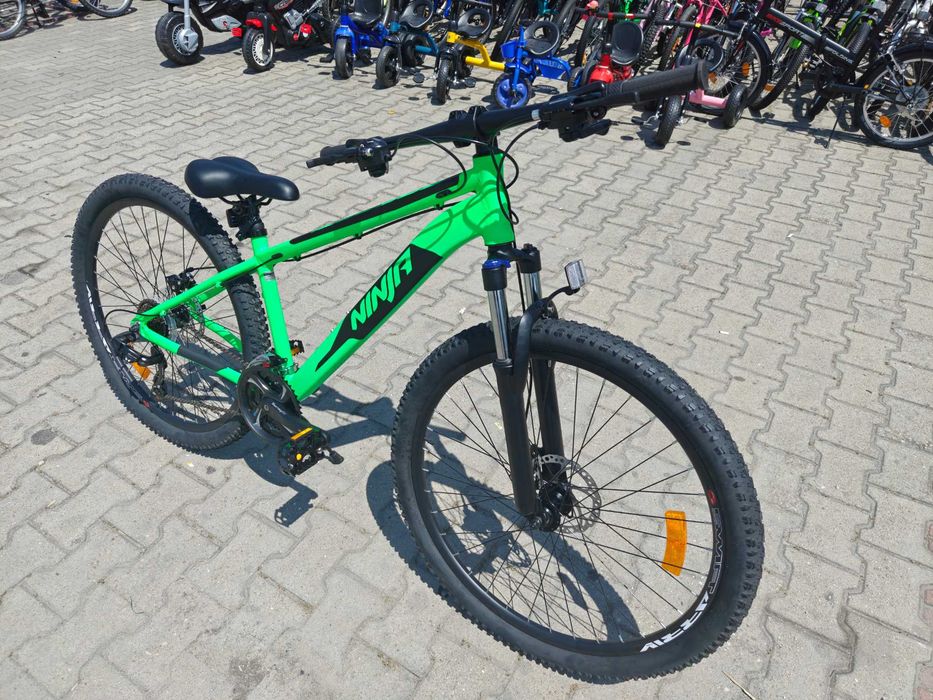 BG Алуминиев велосипед 27.5" NINJA зелен
