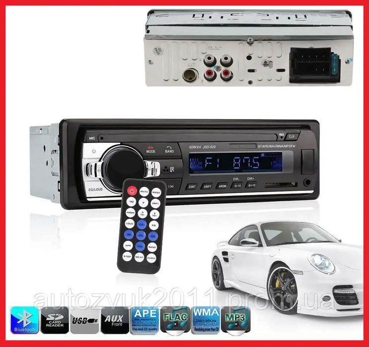 Skidka Pioneer 2ta kalonka va magnitafon birga mafon blutus usb aux fm