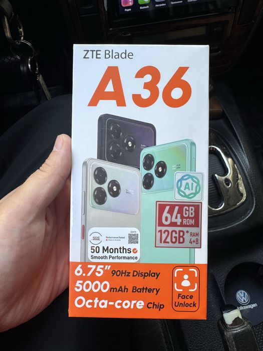 ZTE Blade A36 черный
