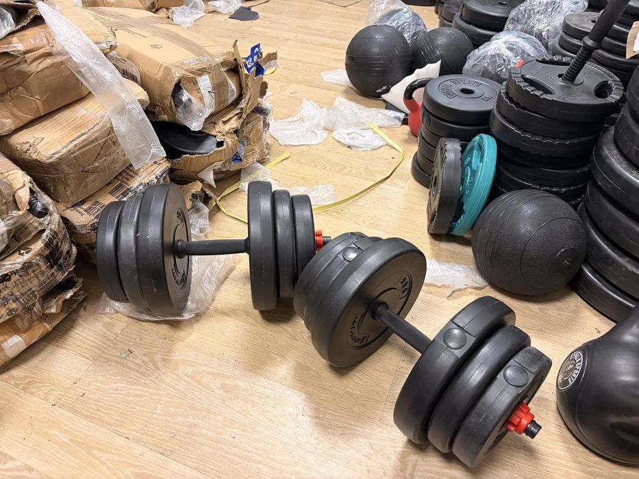 Gantere Reglabile set 20 kg+20 kg noi prt promo 200 lei