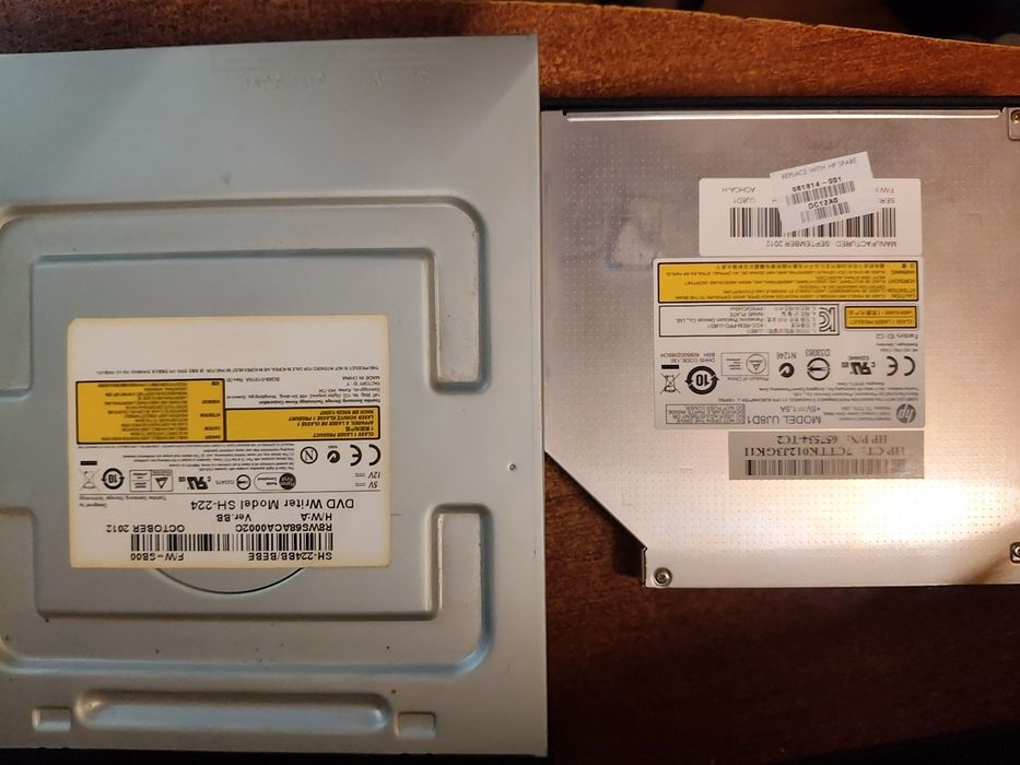 CD/DVD writer x 2