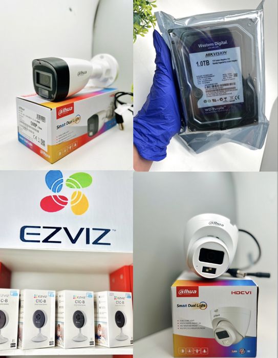 Видеонаблюдение , видеодомофоны . Установка/продажа