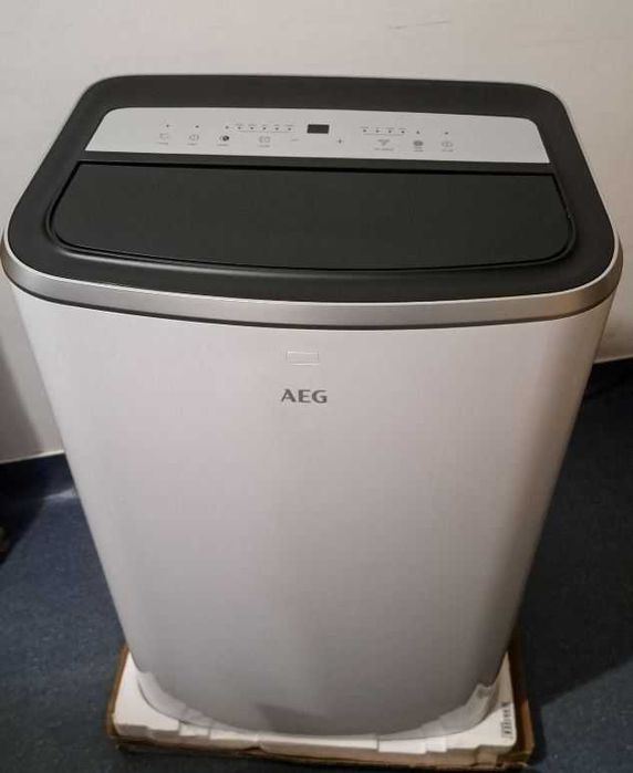 Aer conditionat portabil AEG AXP26U558HW 9000 BTU, cald/rece, proba functionare