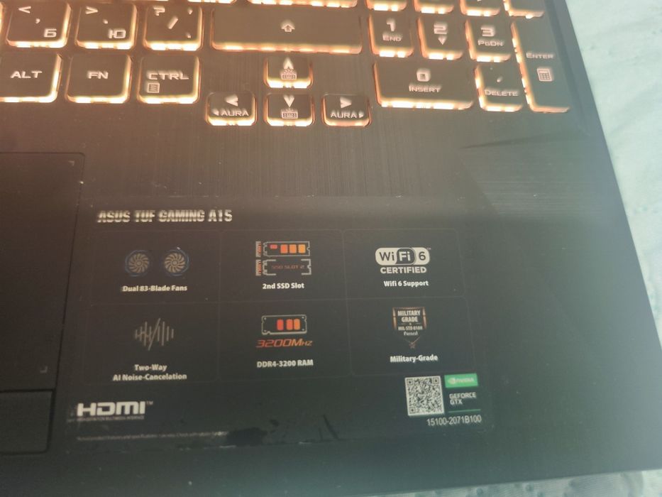 ASUS TUF Gaming A15 (FA506IHRB)