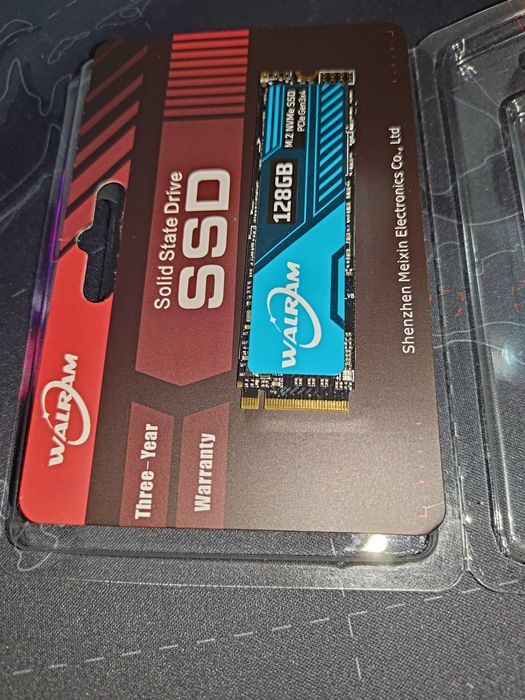 SSD WALRAM, 128GB, NVMe, M.2 2280, PCIe Gen3x4, Ambalaj Original