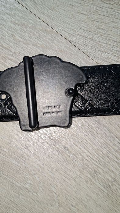 Ремень версачи металический