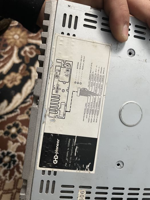 Магнитофон pioneer