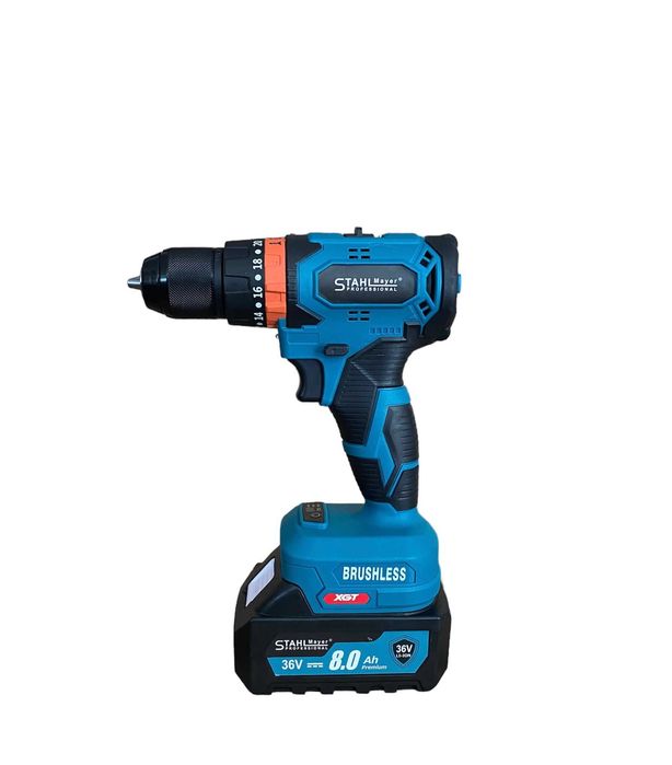 4в1 Гайковерт Винтоверт Ъглошлайф 125мм Перфоратор 36V 8A 3х Батерии