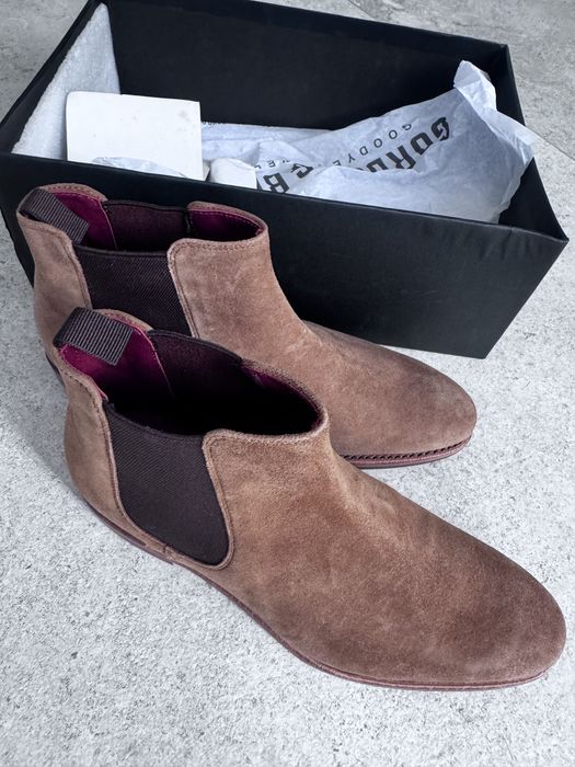 Велурени боти Gordon & Bros (Goodyear Welted)