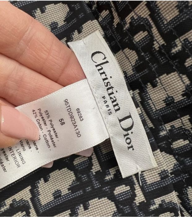 Dior оригинална дамска шапка, с Монограм, Нова