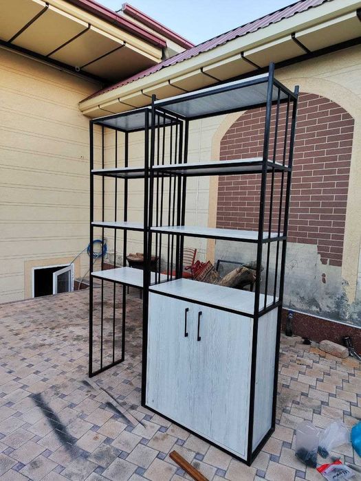 Лофт стеллаж полка цех под заказ