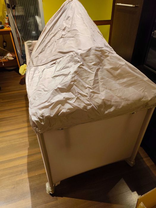 Бебешка кошара за спане и игра Lorelli Moonlight Plus, 2 нива