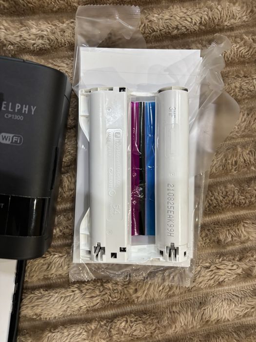 Фото принтер Canon Selphy CP1300 WiFi, AirPrint, Черен