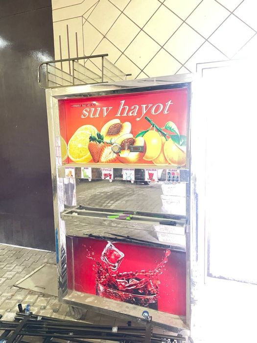 Gazvada sotiladi, holati yangi, ichida gaz baloni ham bor.