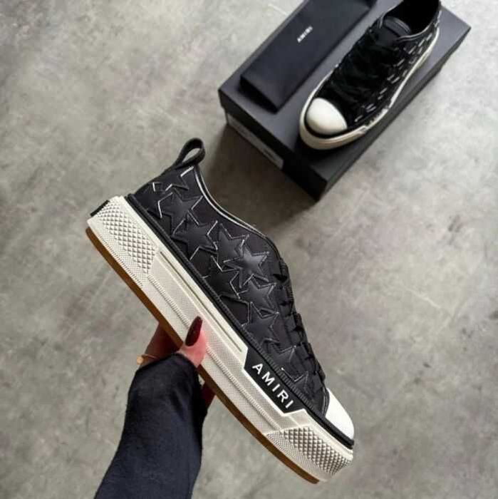 Amiri Stars Court Low Black