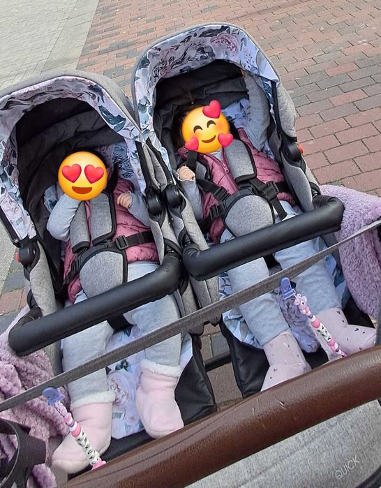 Количка за близнаци Dorjan quick twin 2в1