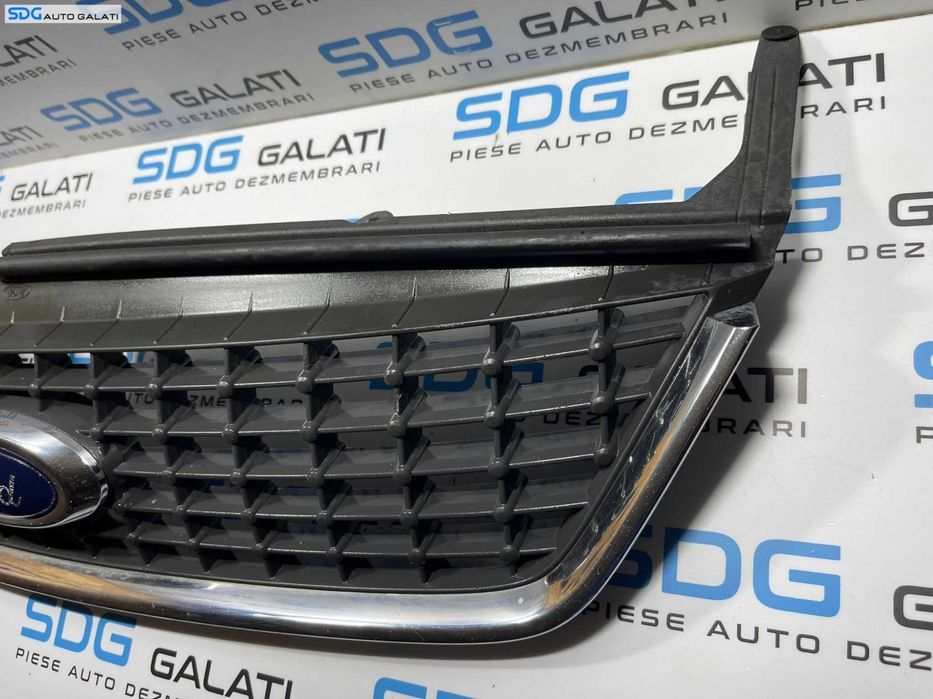 Grila cu Sigla Emblema Bara Spoiler Fata Ford Mondeo MK 4 2007 - 2014 Cod 7S71-8200-A 7S71-8200-D