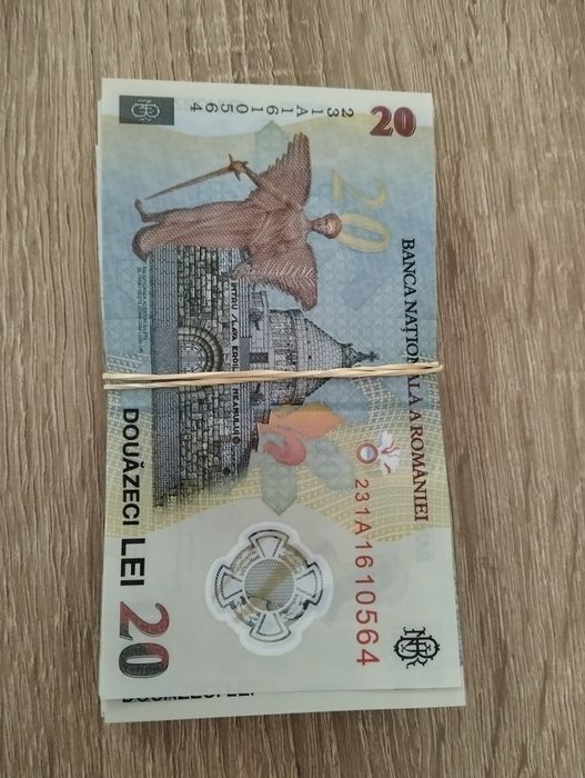 Lot 49 bancnote de 20 lei – 35 lei bucata