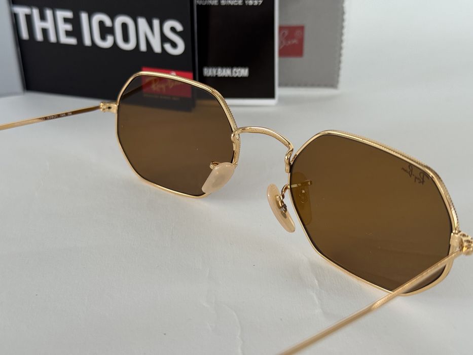 Ochelari de soare Ray Ban 3556N  Octagonal Legend Noi