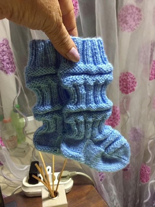 Продам вязаные носочки детские!