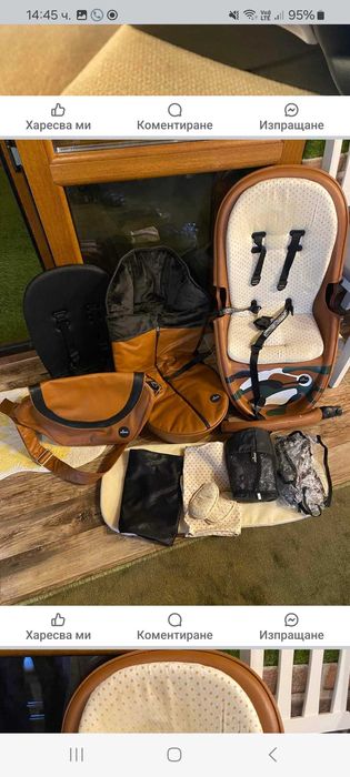 Бебешка количка мима хари/mima xary