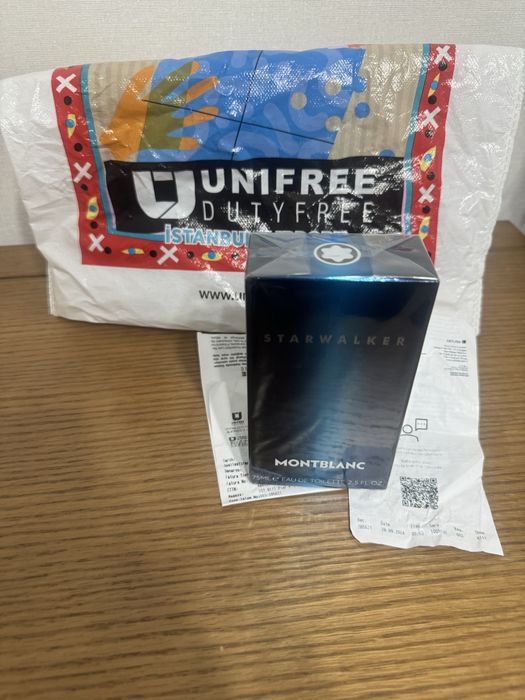 Мужской парфюм Montblanc Starwalker original из Стамбульского duty fre