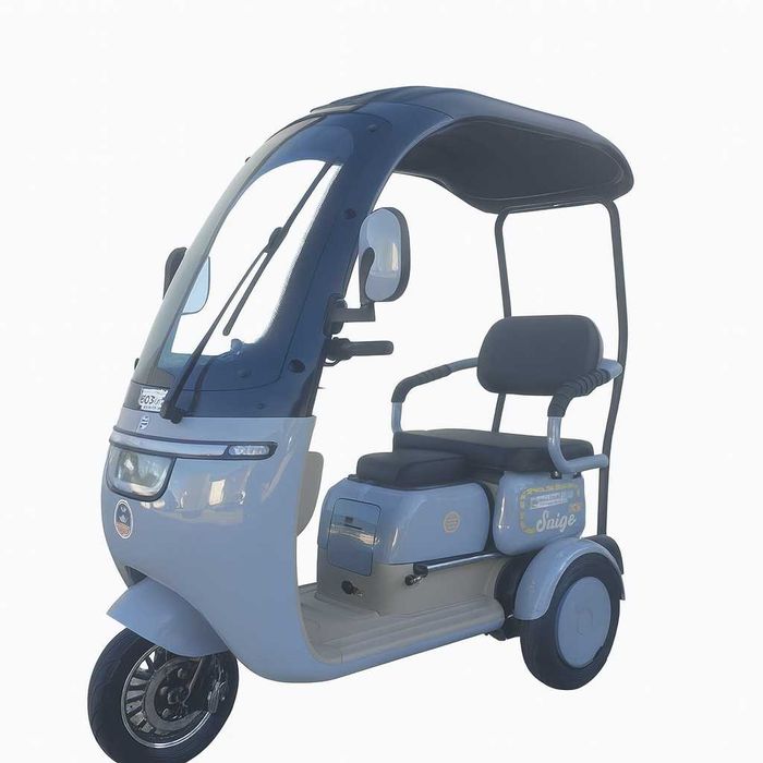 Електрическа триколка XY с покрив 1000W, Батерия 60v20Аh Пробег: 70km