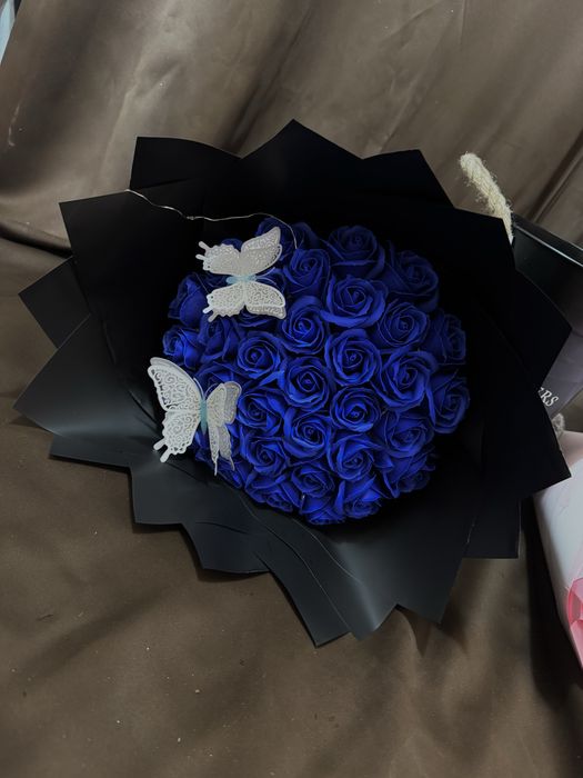 Buchet de flori din sapun