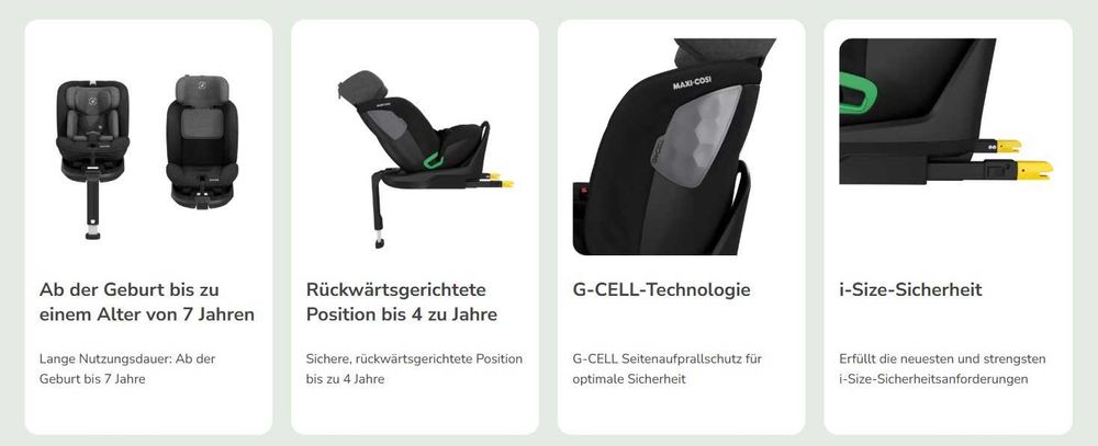 Scaun de masina bebe/copii 0-7 ani Maxi-Cosi Emerald isofix i-size