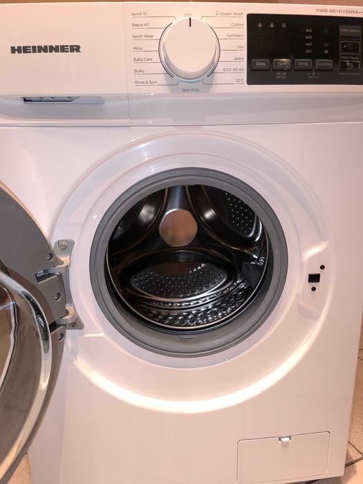 Masina de spalat rufe (SLIM) HEINNER HWM-M814IVSMNA+++ 8kg, 1400rpm, garantie 2 ANI