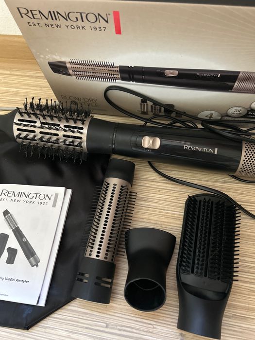 ТОП Оферта Чисто нова Четка с горещ въздух Remington Blow Dry & Style