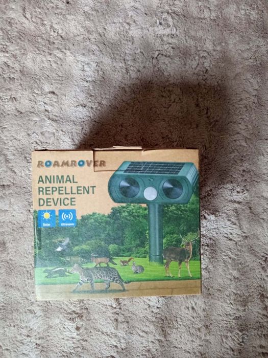 Ултразвуков репелент за гълъби, за котки , птици, лисици и др.