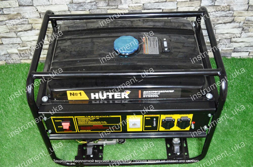 Бензиновый генератор Huter DY6500L