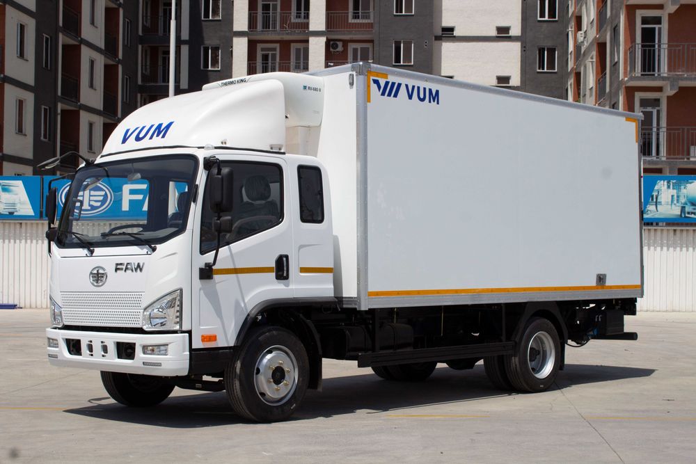 Автофургон рефрижератор FAW Tiger V, (24.7 м³,-20⁰C)