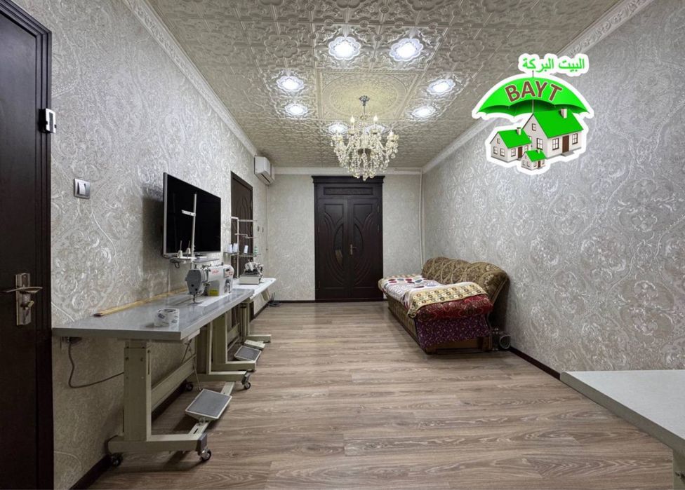 -ЕВРО 3/1/4 С Обстановкой Чиланзар-19 ор: Батальон, Продаётся Квартира