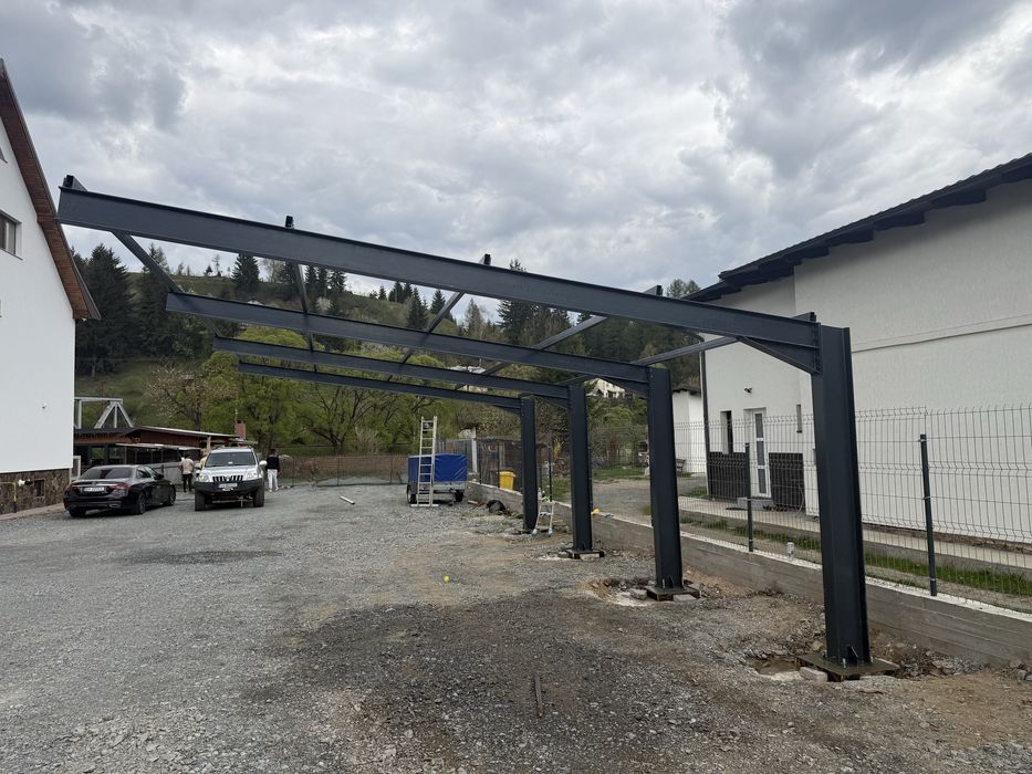 Structura metalica carport auto