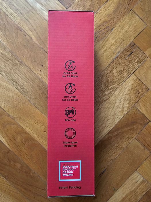 термо бутилка B-EVO с отварящо се дъно, 500мл, чисто нова