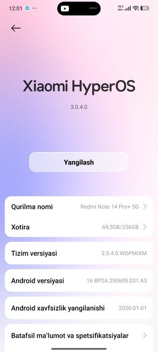 Redmi note 14pro+ 5g