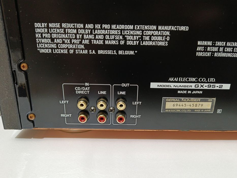 Касетная дека Akai GX-95 mk Ii