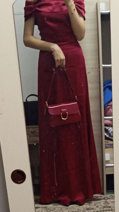 Вечерний образ(платье, сумка каблук)