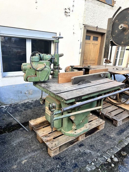 mașină combinată Kölle cu freser și circular