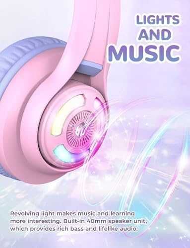 iClever детски Bluetooth слушалки 85dB