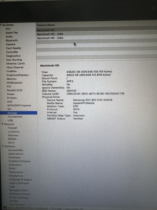 MacBook pro 2012