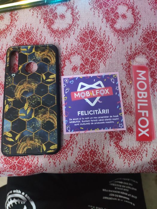 Vand husa si folie mobile fox