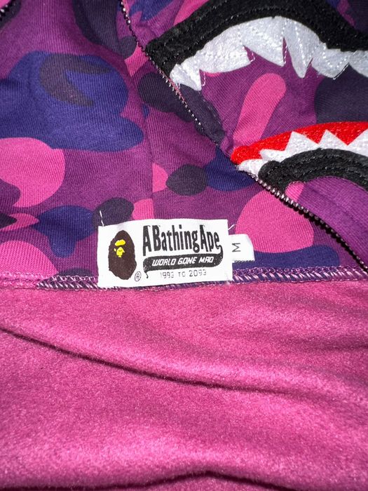Hanorac Bape Mov A Bathing Ape Cammo Shark Drip Hype
