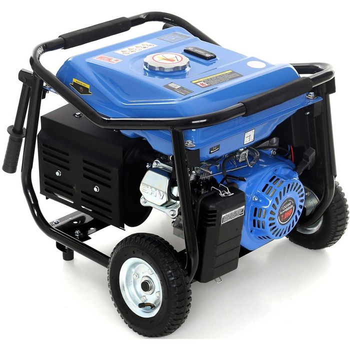 Generator de curent 3000W, roti si manere, 4 timpi, 230 V, 7 CP,