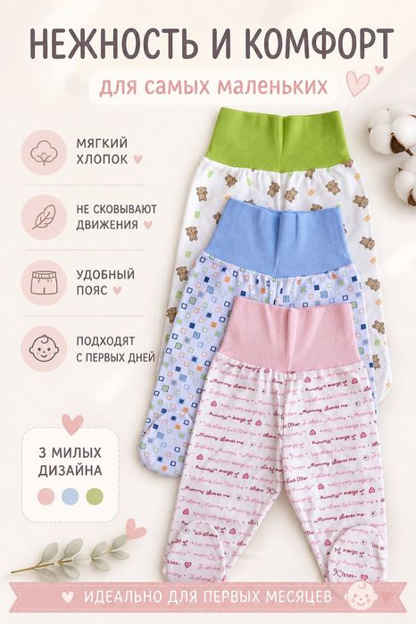 Одежда для новорожденных! Сток оптом!