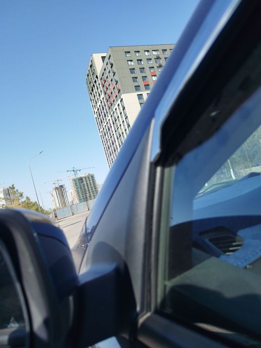 Дефлекторы (ветровики) Хром Onix