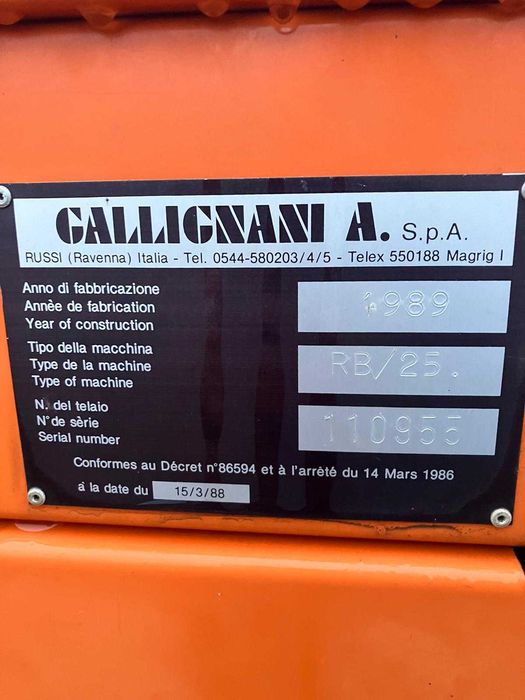 Presa de inbalotat GALLIGANI