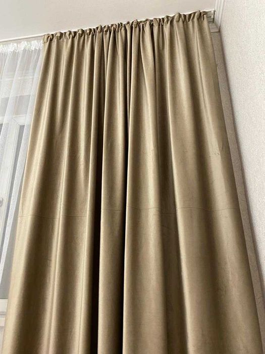 Шторы из бархата